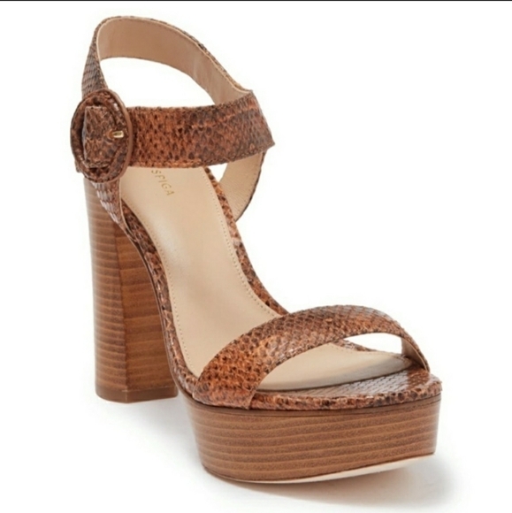 VIA Spiga Ira Sandal Caramel sz. 9 NIB - Picture 1 of 11